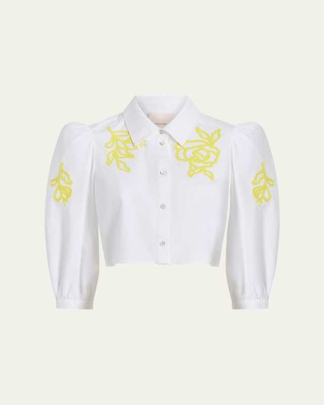 Tilda Trailing Peonies Top